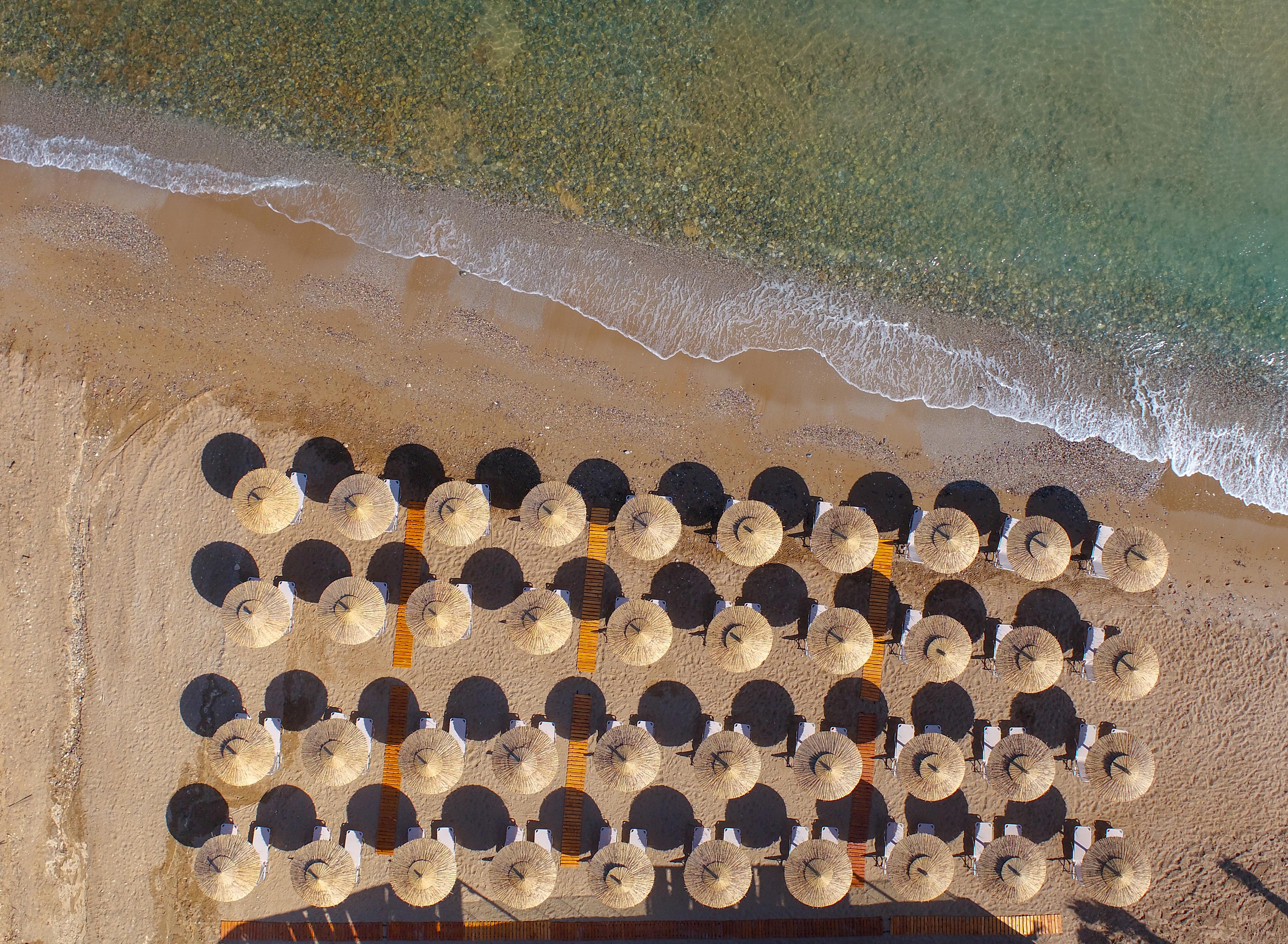 Dedalos Beach Hotel Sfakaki Bagian luar foto